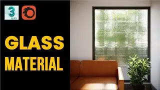 Glass Materials Raindrops Window in Corona Renderer | Eris Graphic