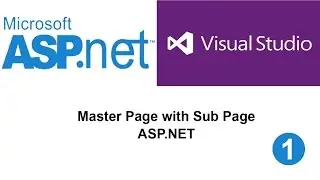 How to create Master Page with sub Page in ASP.NET | VB - 01