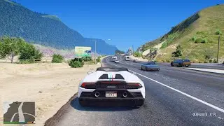 Mountain Akina in GTA 5 with 4K Graphics (Beautiful Edition)