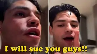 Ryan Garcia threatens to sue New York state athletic Commission