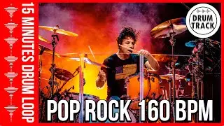Drum Beat 160 bpm - Groove Drum Track 160 BPM POP ROCK | Batería 160 BPM POP ROCK