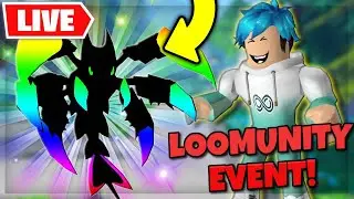 🔴 LIVE *LOOMUNITY EVENT* Can we HUNT for ALL the Reskins? (Loomian Legacy)