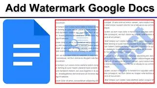 How To Add Watermark In Google Docs