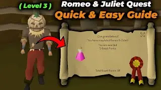 OSRS Romeo and Juliet Quest Guide – Quick & Easy Walkthrough For Low Level Players!