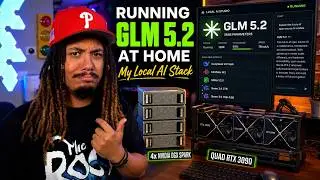 I’m Running a Frontier-Level AI Model at Home… GLM 5.2 on 4 DGX Sparks