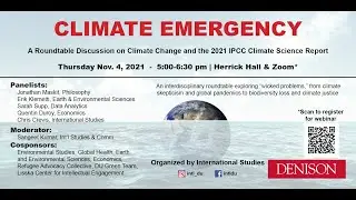 Climate Emergency - Roundtable Discussion on Climate Change (2021)