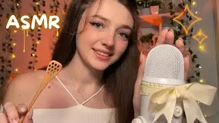 ASMR triggers to help you relax 🧸 Honey, scratching, mouth sounds