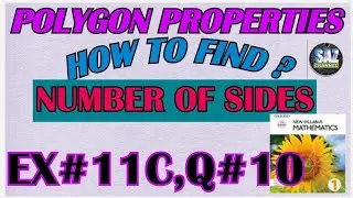 Ex11C Q#10 Oxford NSM||D1 Mathematics Oxford || Ch#11||Polygon properties||D1 solutions of maths