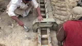 How to repair bulldozer tracks