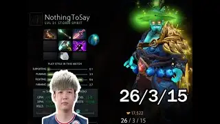 Dota 2 NothingToSay Storm Spirit Hunting Terror Blade