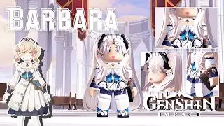 Barbara Outfit on Roblox: Genshin Impact Cosplay