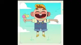 Don't cry jumping boy! Short & fun animation made in Moho by 