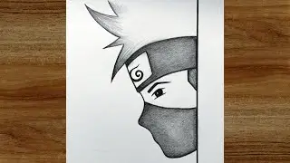 Easy anime with mask drawing step by step | drawing tutorial for beginners