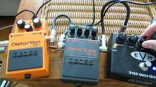 MusicGearChats - You Have Entered The METALZONE! (Boss Metalzone, Boss DS1, MXR 5150...)