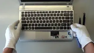 Как снять клавиатуру ноутбука sony