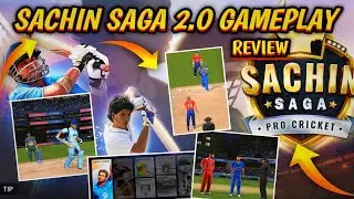Sachin Saga 2.0 Cricket Game - Graphics & Gameplay 🔥 | New Cricket Game For Android 2023