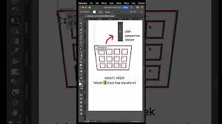 tutorial perspective distort #adobeillustrator #graphicdesign #digitalillustration