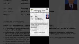 Big News for 2k24 Batch students of Sindh university jamshoro. Slips are uploaded on your portal.