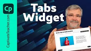 All-New Adobe Captivate Tabs Widget