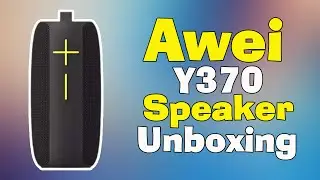 Awei Y370 Bluetooth Wireless Speaker Unboxing |Best Bluetooth Speaker 2022 | IPX6 Waterproof Speaker