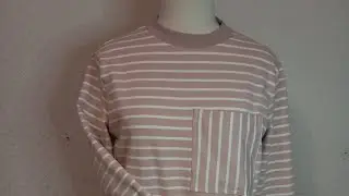 Sweatshirt without a pattern. Video for beginner girls