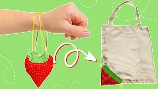 Ecological Foldable Shopping Bag | Diy Shopping Bag