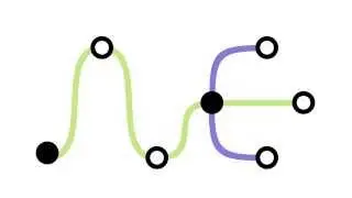 Quick After Effects Test: Bezier paths with automated curves