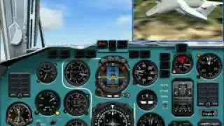 Ilyushin IL-76 crash after takeoff simulation + CVR 05/18/2004