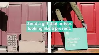 Send a Gift that Arrives Looking Like a Present. Wrapped with a Card from You.