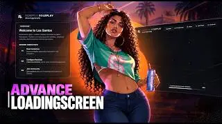 FiveM Loading Screen | Modern & Clean FiveM Server Loading Screen
