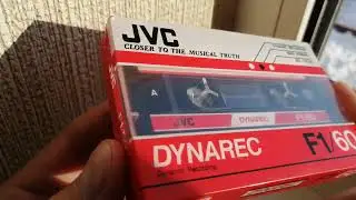 Редкая аудиокассета JVC F1. 