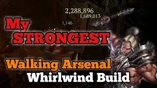 My Strongest Walking Arsenal Whirlwind Build | Final Build Update | Diablo 4