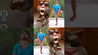 Talking Tom vs Real life Tom Fan funny performance 🤣💃🔥 #shorts