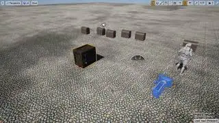Двигаем ящик часть 3 на Unreal engine 4