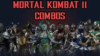 Mortal Kombat 11 Ultimate 17 Characters Combos(Robocop,Subzero,Scorpion,Joker,Kabal,Kotal Kahn,..)