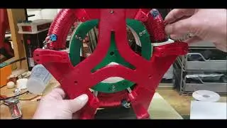 3D Printed Solenoid motor (old and new)