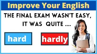 Improve Your English Grammar With Quiz 18/18 - Multilevel Grammar Focus ADJECTIVES and ADVERBS