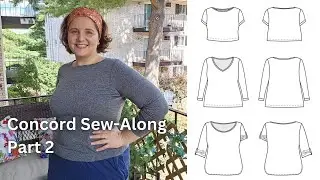 Concord T-Shirt Sew-Along with Danielle - Part 2