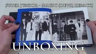 [Album Unboxing] Super Junior - Magic (Devil Repackage)