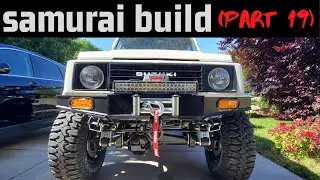 Samurai Build (Part 19) Front Bumper Update