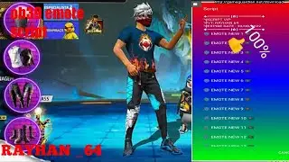 ob39 emote script || free fire and free fire max || no I'd ban 100% || by @RAYHAN_64