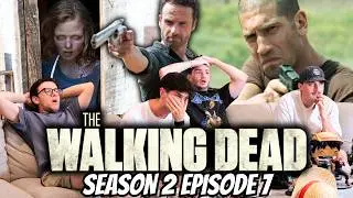 The CRAZIEST Episode Ever..Horror HATERS Watch The Walking Dead Season 2 Episode 7 | Reaction/Review