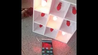 Remote lighting control though internet