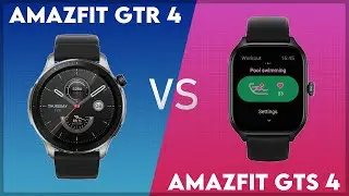 Amazfit GTR 4 vs Amazfit GTS 4 Comparison