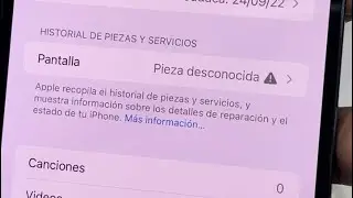 Pieza desconocida Solución IPhone 13 Pro Max