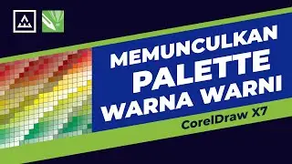 Memunculkan Pallete Warna-Warni CorelDraw X7