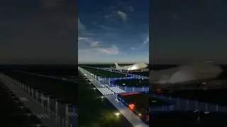 Airport 3D rendering expanded with AI 