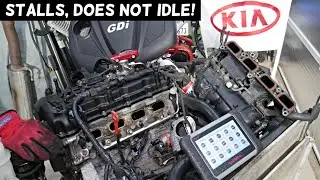 KIA OPTIMA DOES NOT IDLE, KIA OPTIMA STALLS FIX
