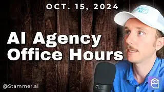 Stammer ai Office Hours (10/15/24)