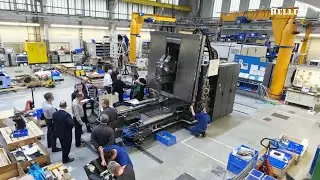 Making of the HELLER F 6000 | Assembly of the new 5-axis machining centre